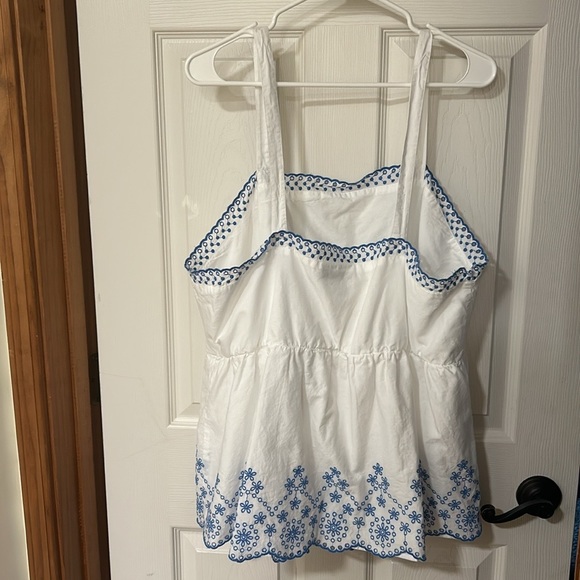 Lane Bryant cotton babydoll blouse - Picture 2 of 10